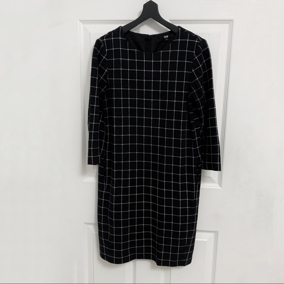 Uniqlo Grid Dress - Picture 1 of 3